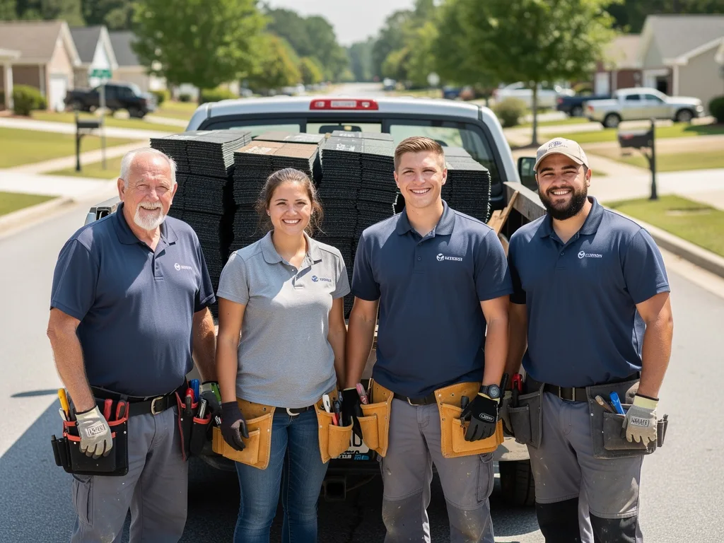 North Carolina Roofing team