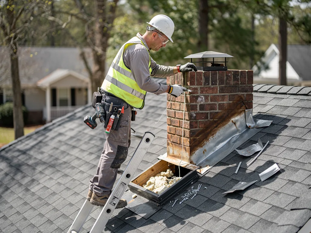 Chimney Flashing Repair