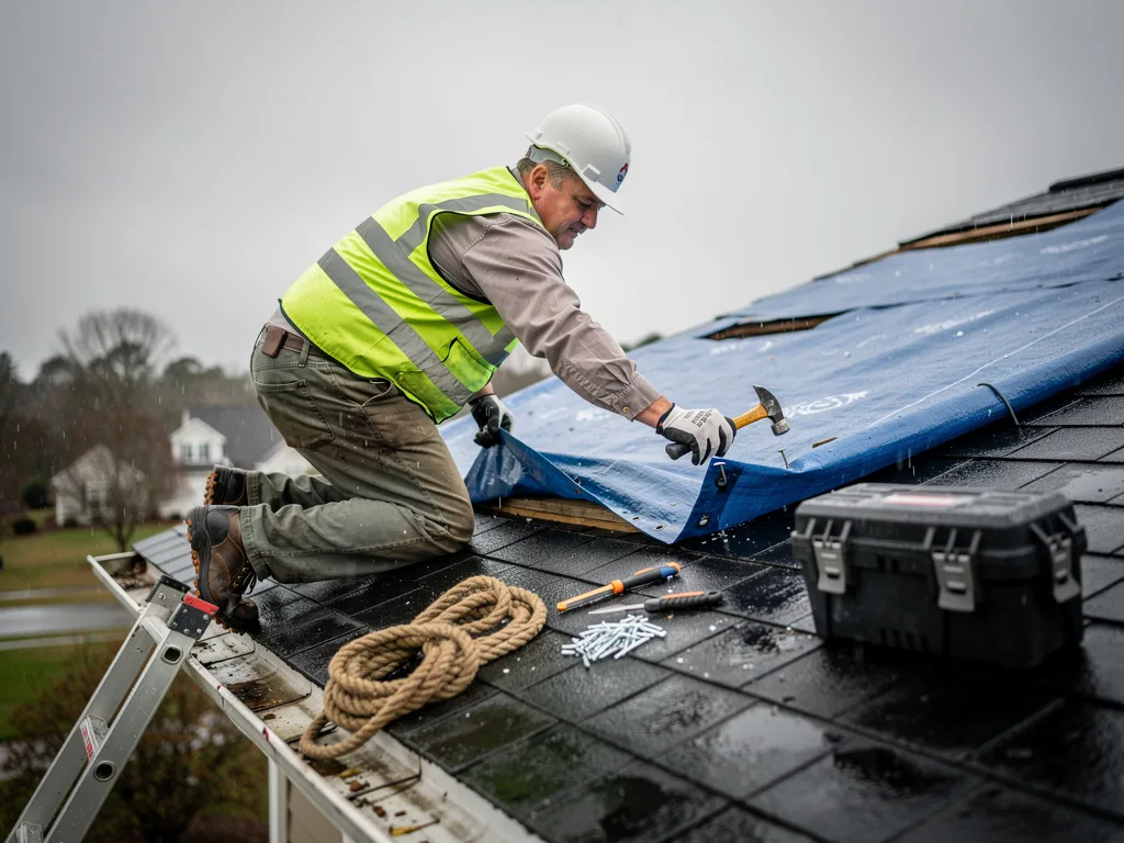 Emergency Roof Tarping